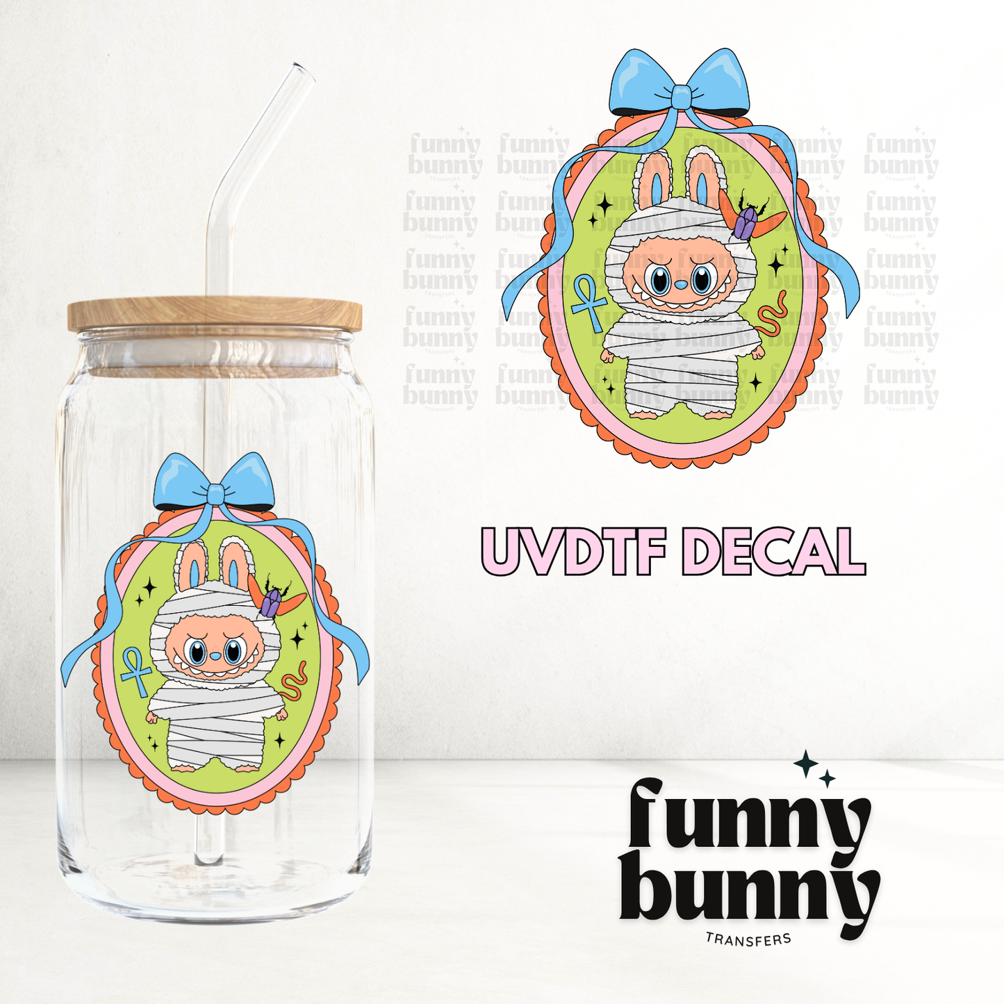 Labu Mummy - UVDTF Decal