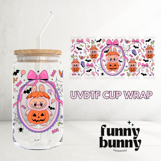 Labu Pumpkin Cutie - 16oz UVDTF Cup Wrap
