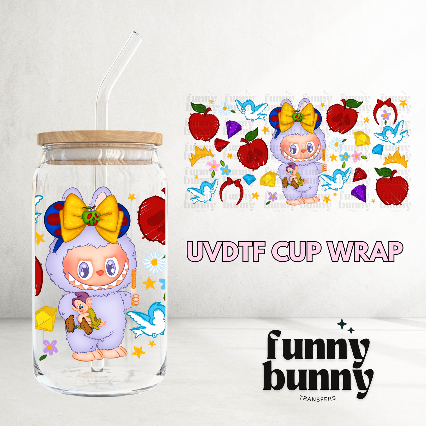 Labu Snow - 16oz UVDTF Cup Wrap