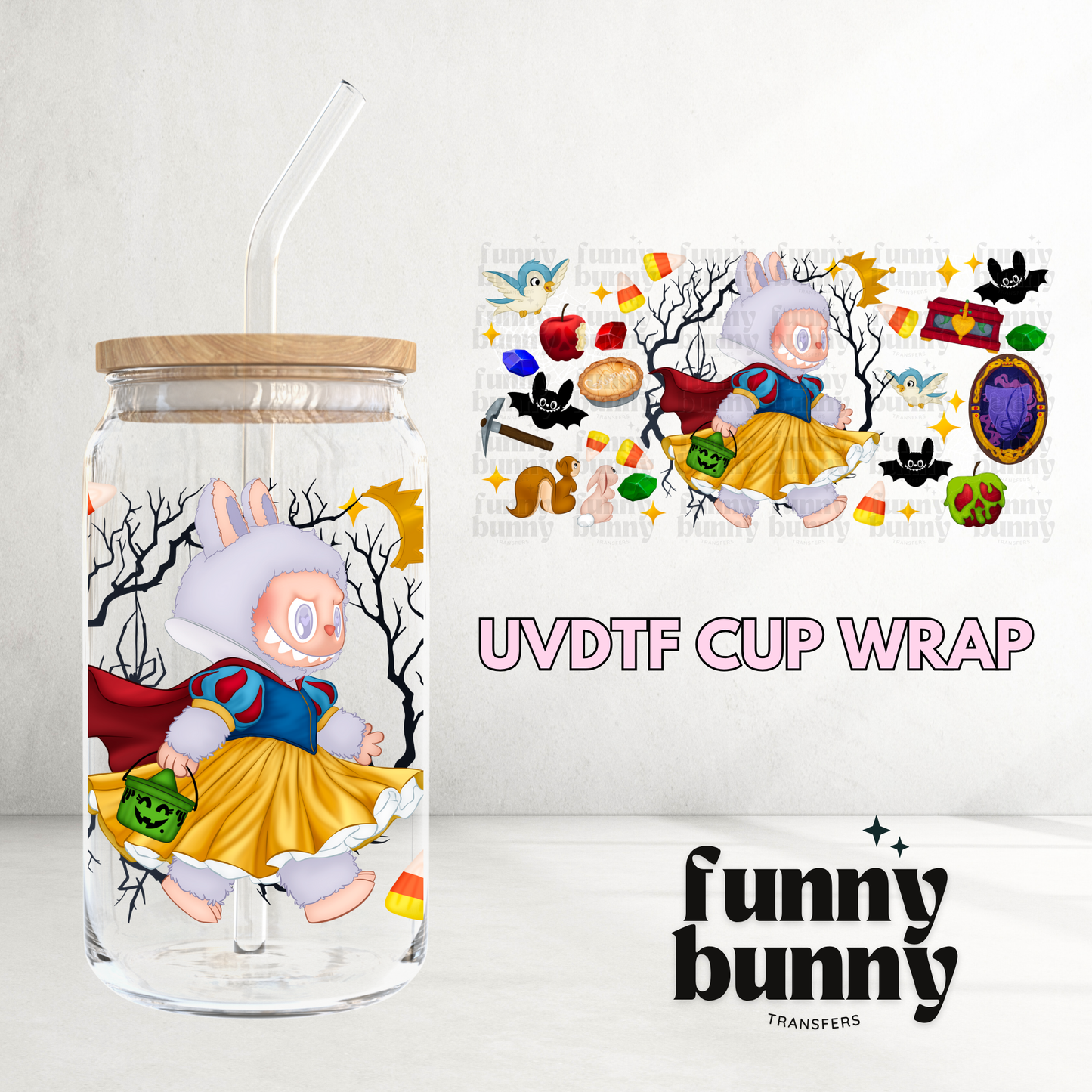 Labu Snow II - 16oz UVDTF Cup Wrap