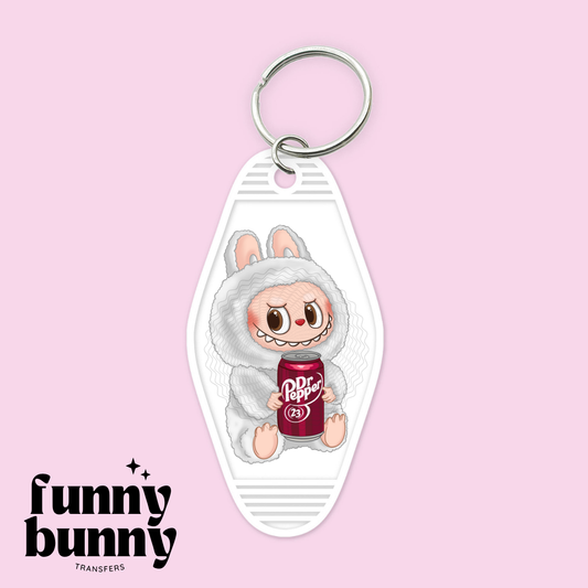 Labu Soda Can Monster - Motel Keychain