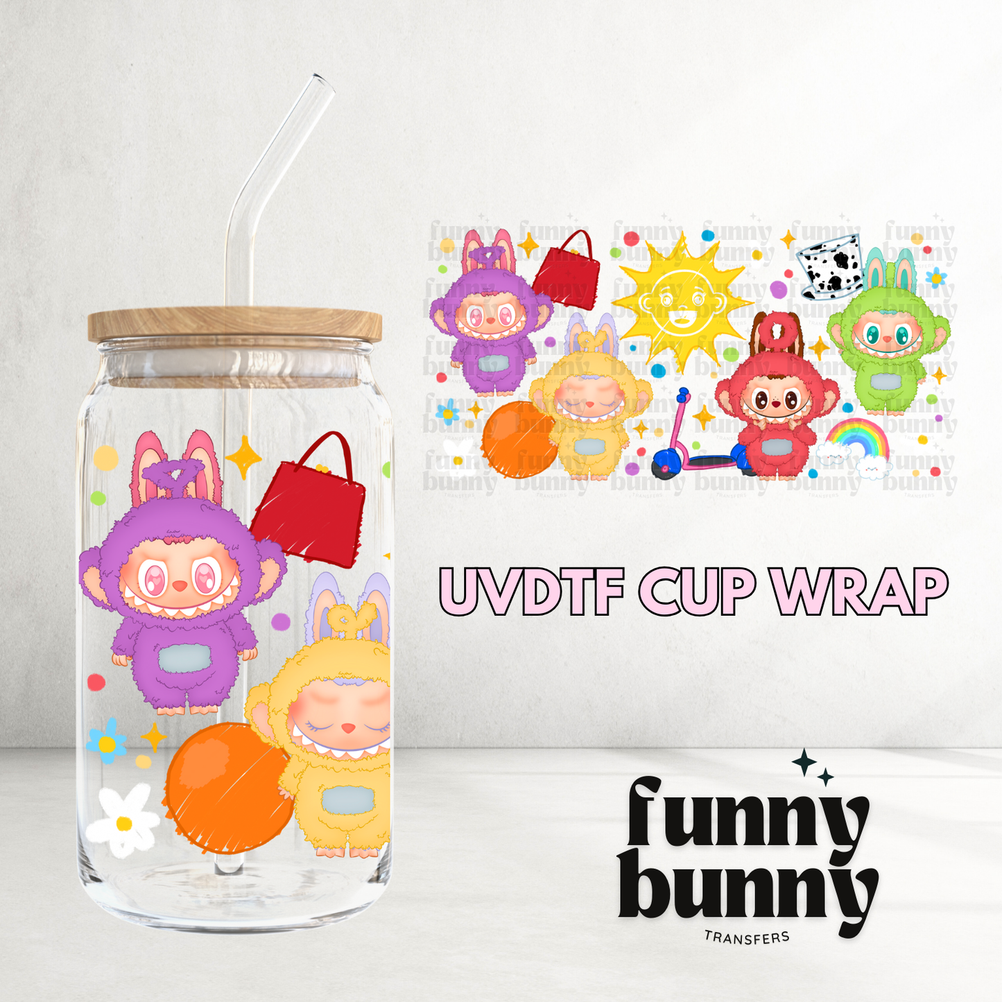 Labu Tubbies - 16oz UVDTF Cup Wrap