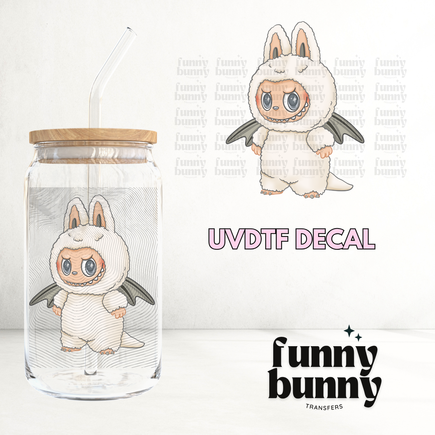 Labu Zimomo Angel - UVDTF Decal