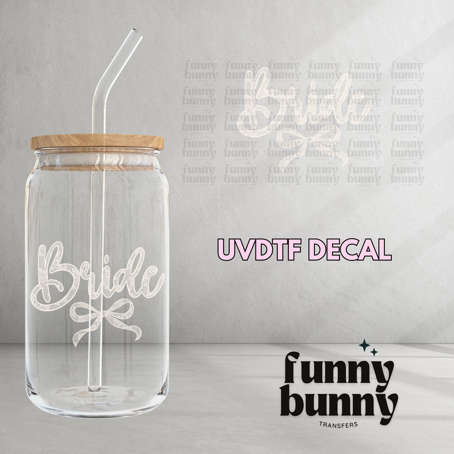 Lace Bride - UVDTF Decal