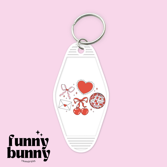 Lace Heart - Motel Keychain