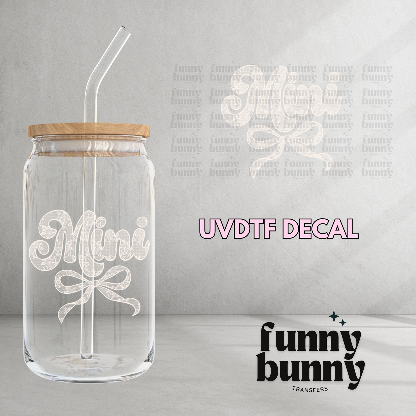 Lace Mini - UVDTF Decal
