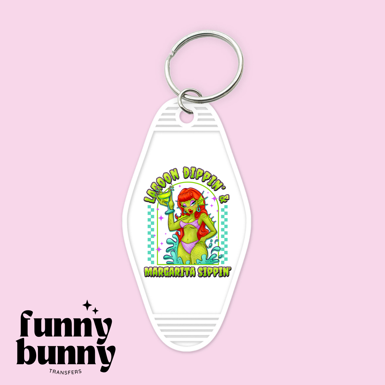 Lagoon Dippin - Motel Keychain