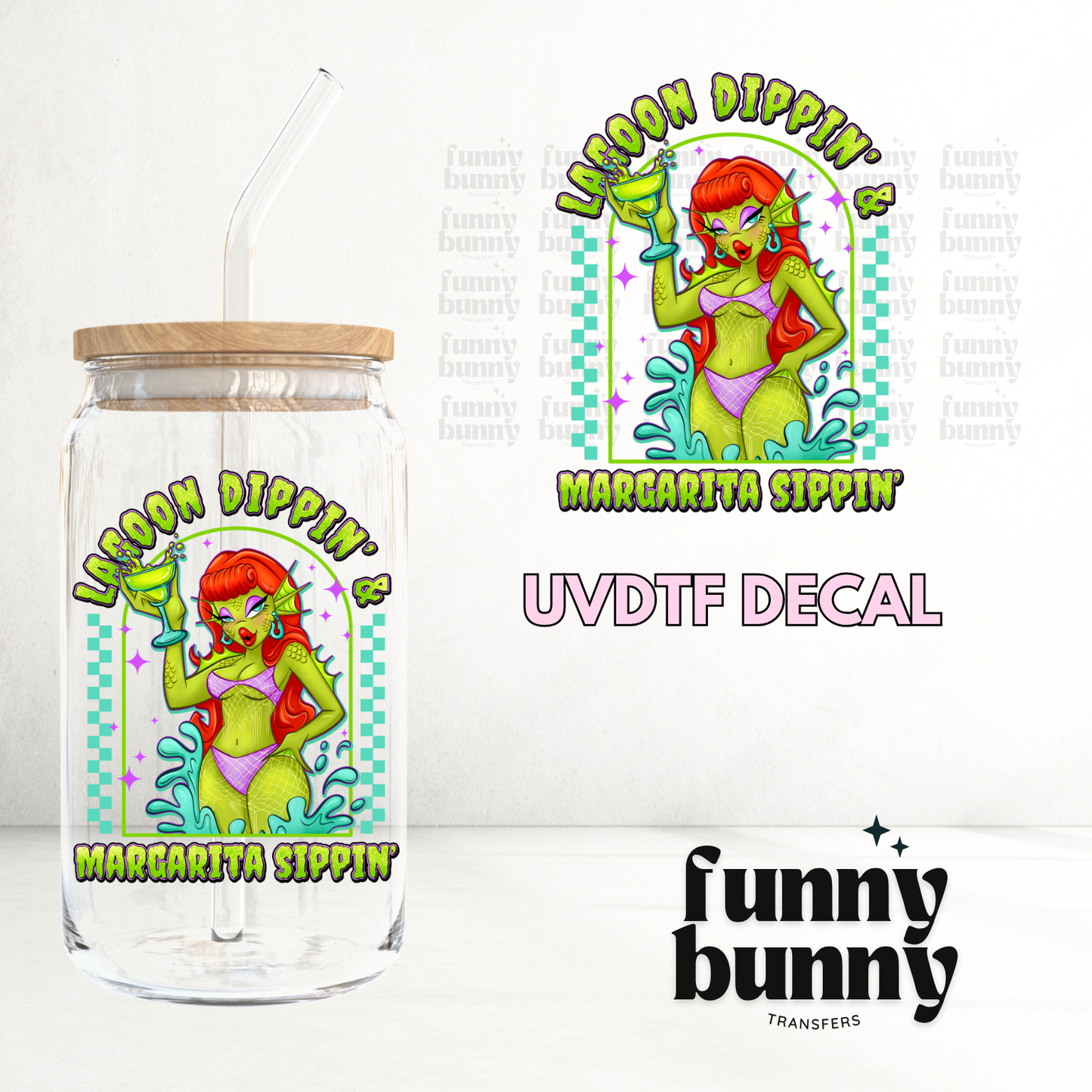 Lagoon Dippin - UVDTF Decal