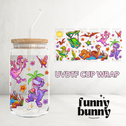 Land Before Time - 16oz UVDTF Cup Wrap
