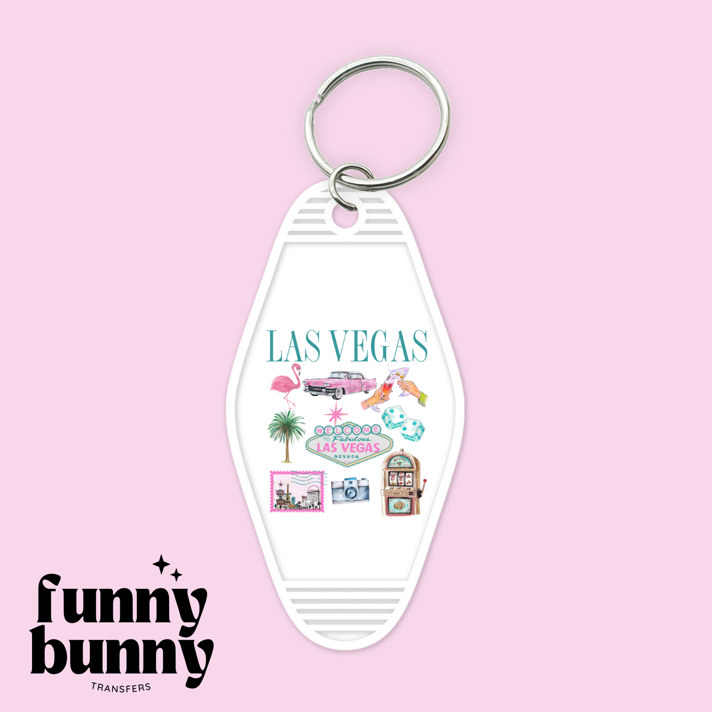 Las Vegas Baby - Motel Keychain