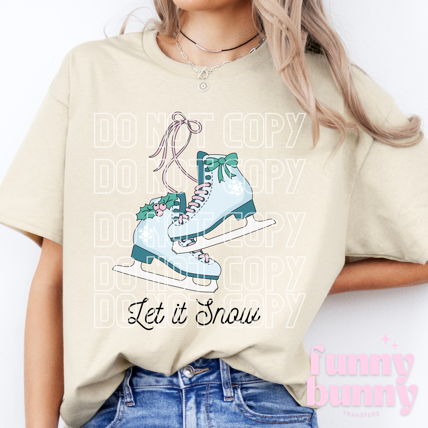 Let It Snow - DTF Transfer