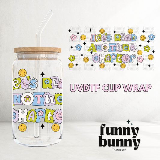 Let's Read Olive - 16oz UVDTF Cup Wrap