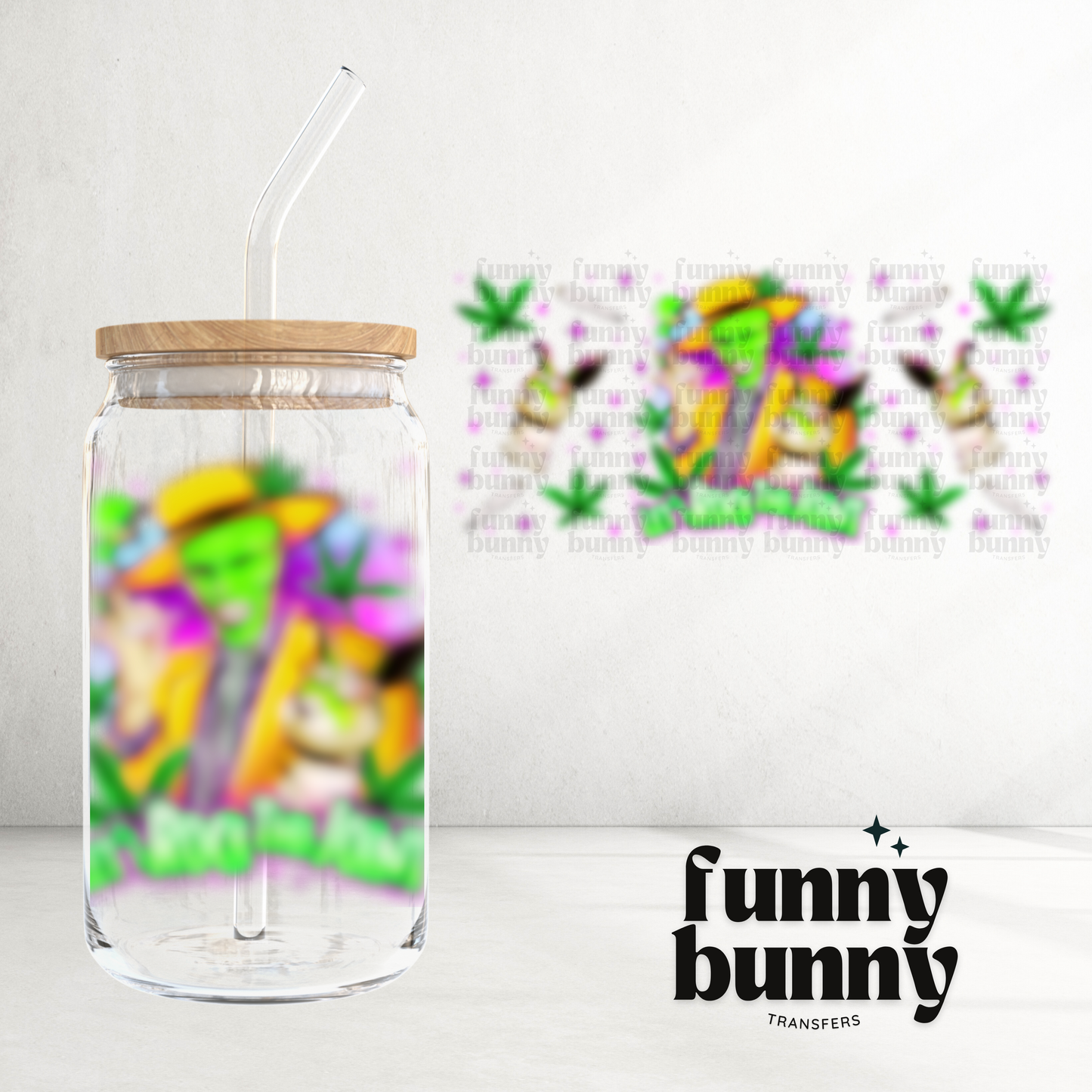 Let's Rock This Joint -  16oz UVDTF Cup Wrap