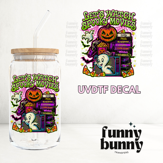 Let's Watch Spooky Movies 2.0 - UVDTF Decal