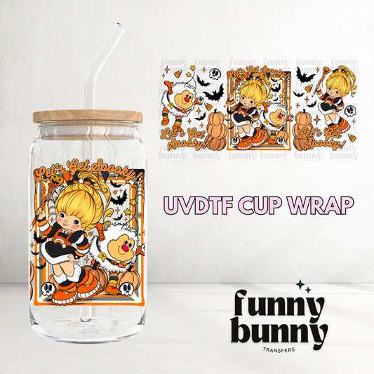 Lets Get Spooky Girl - 16oz UVDTF Cup Wrap