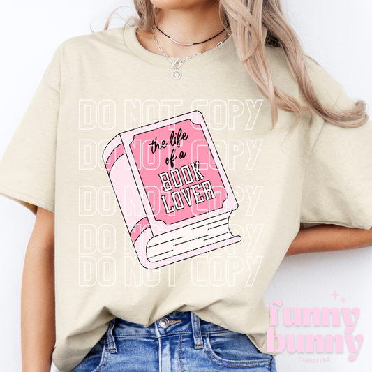 Life Of A Book Lover - DTF Transfer