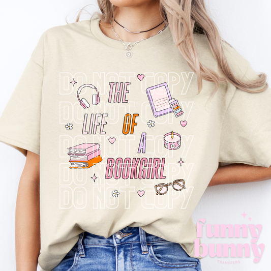 Life Of A Bookgirl - DTF Transfer
