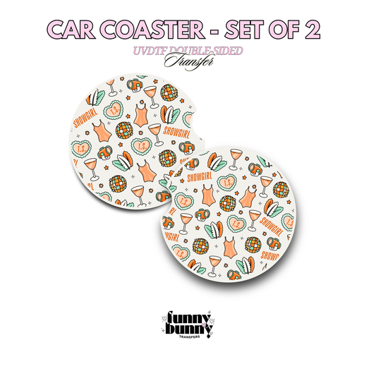 Life Of A Showgirl - UVDTF Coaster