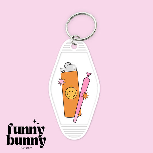Lil Pink Joint - Motel Keychain