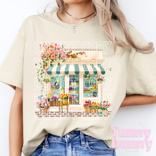 Lily Bloom Flower Shop - DTF Transfer