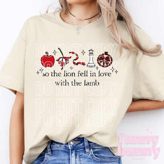 Lion Love Lamb - DTF Transfer