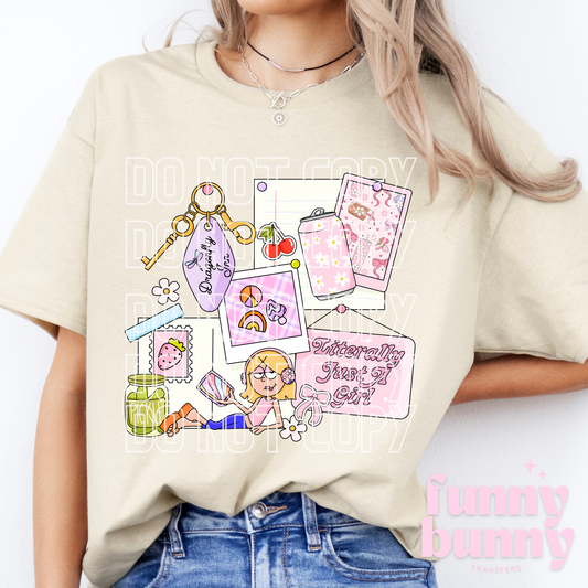 Literally Just A Girl 2.0 - DTF Transfer