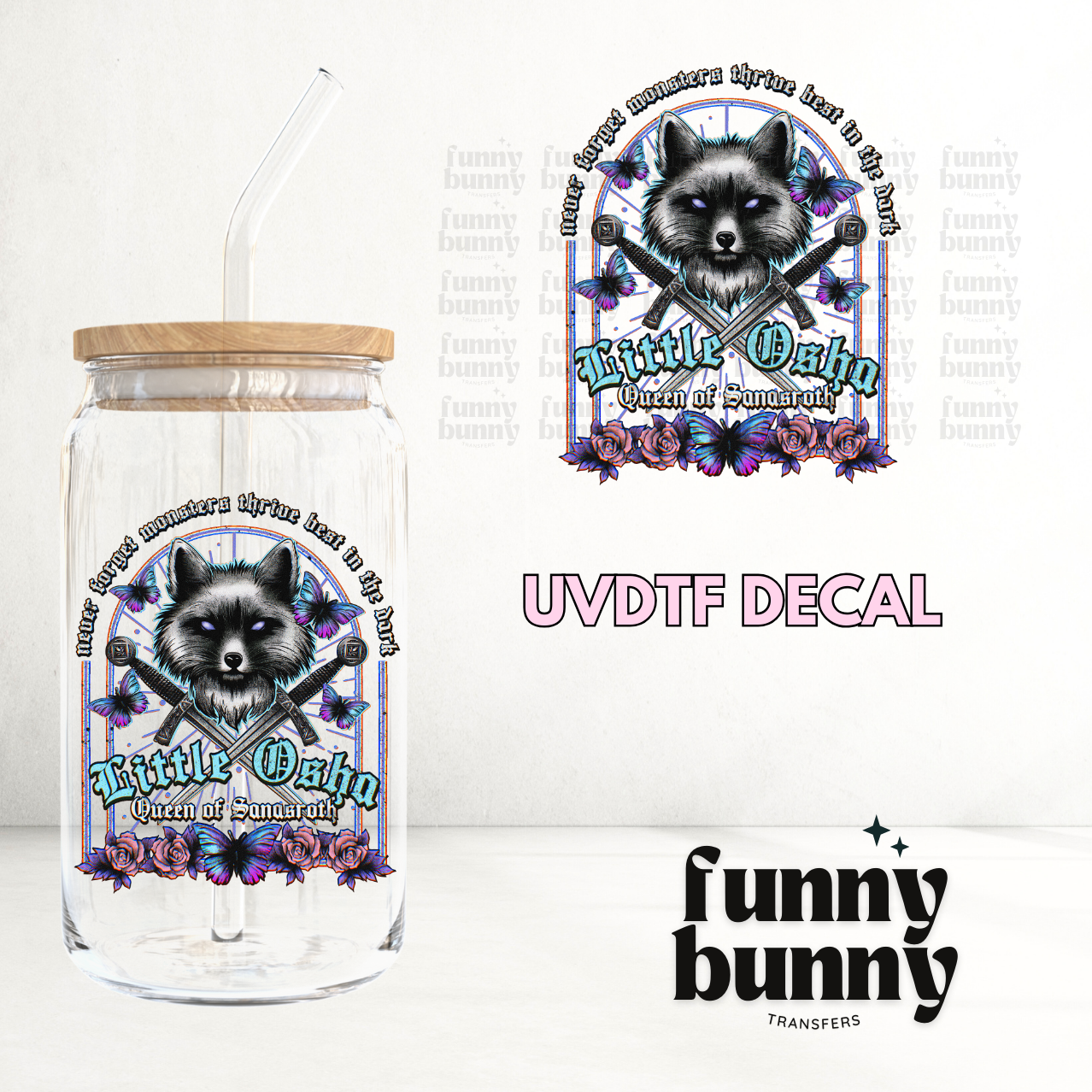 Little Osho - UVDTF Decal