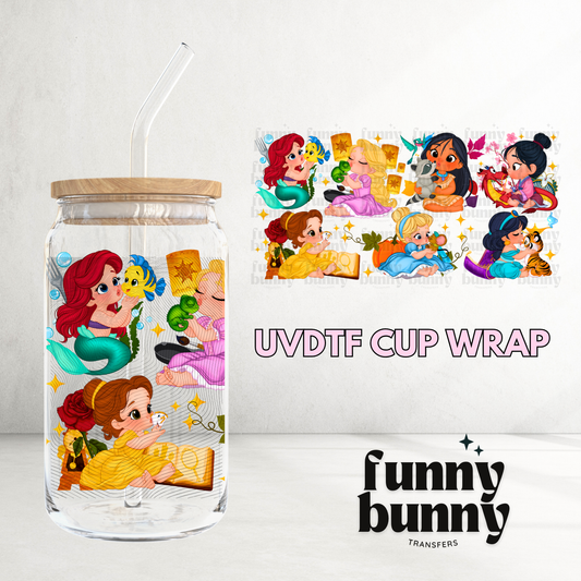 Little Princesses - 16oz UVDTF Cup Wrap