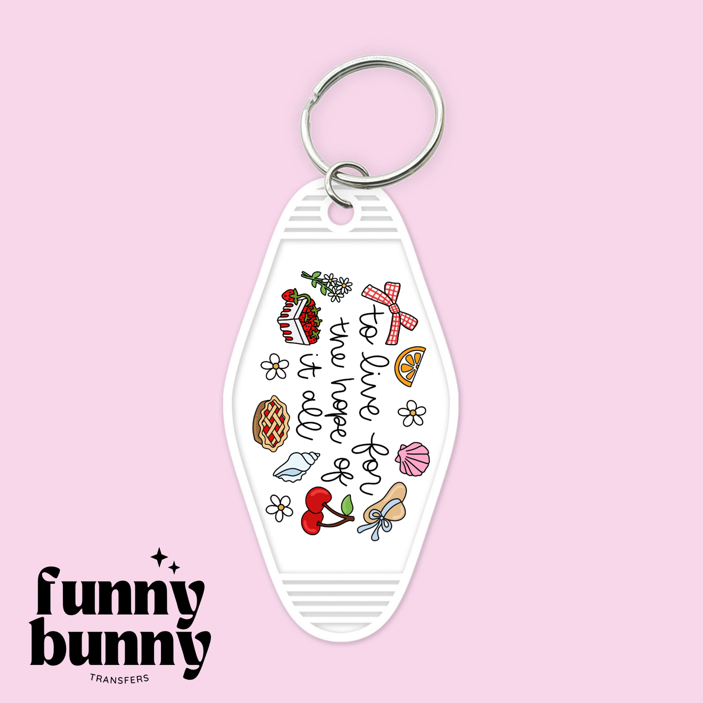 Live For The Hope - Motel Keychain