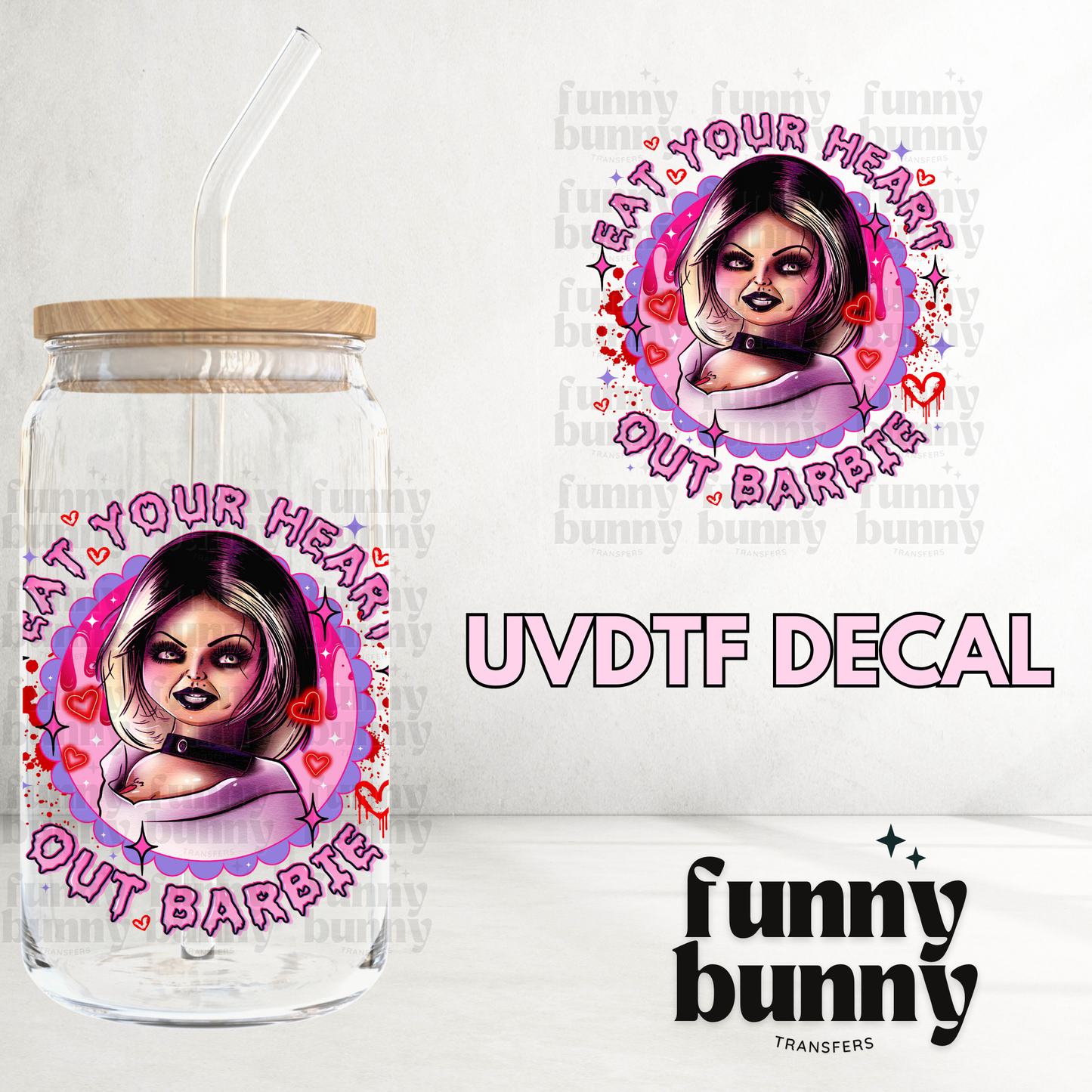 Living Dead Girl Barbie - UVDTF Decal