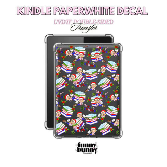 Lizzie Merry Bookmas - Kindle Decal