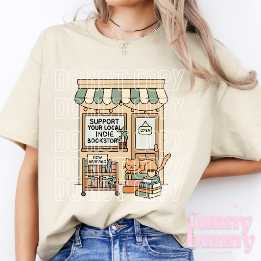 Local Bookstore - DTF Transfer
