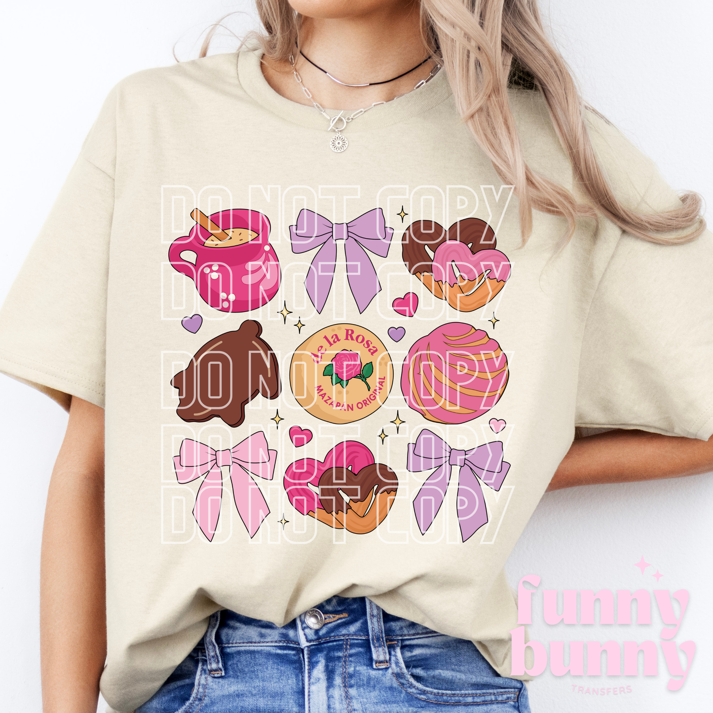 Love Conchas Churros Cafecito - DTF Transfer