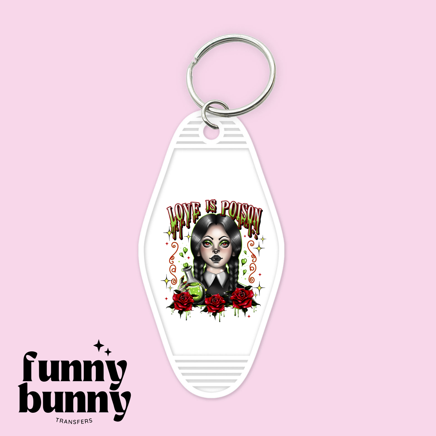 Love Is Poison - Motel Keychain