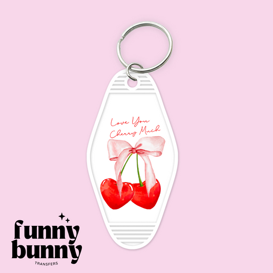 Love You Cherry Much - Motel Keychain