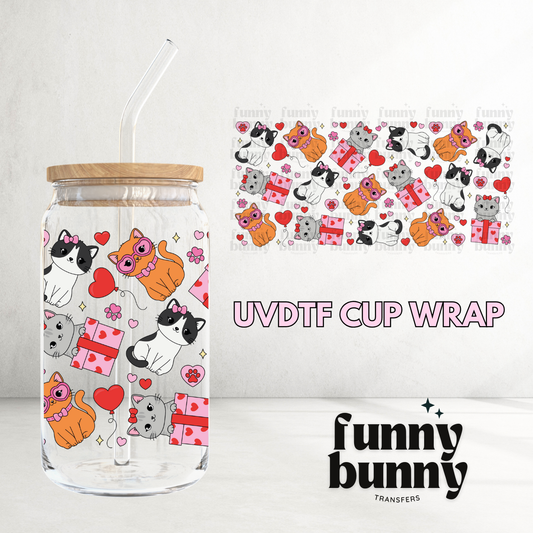 Love You Fur Ever - 16oz UVDTF Cup Wrap