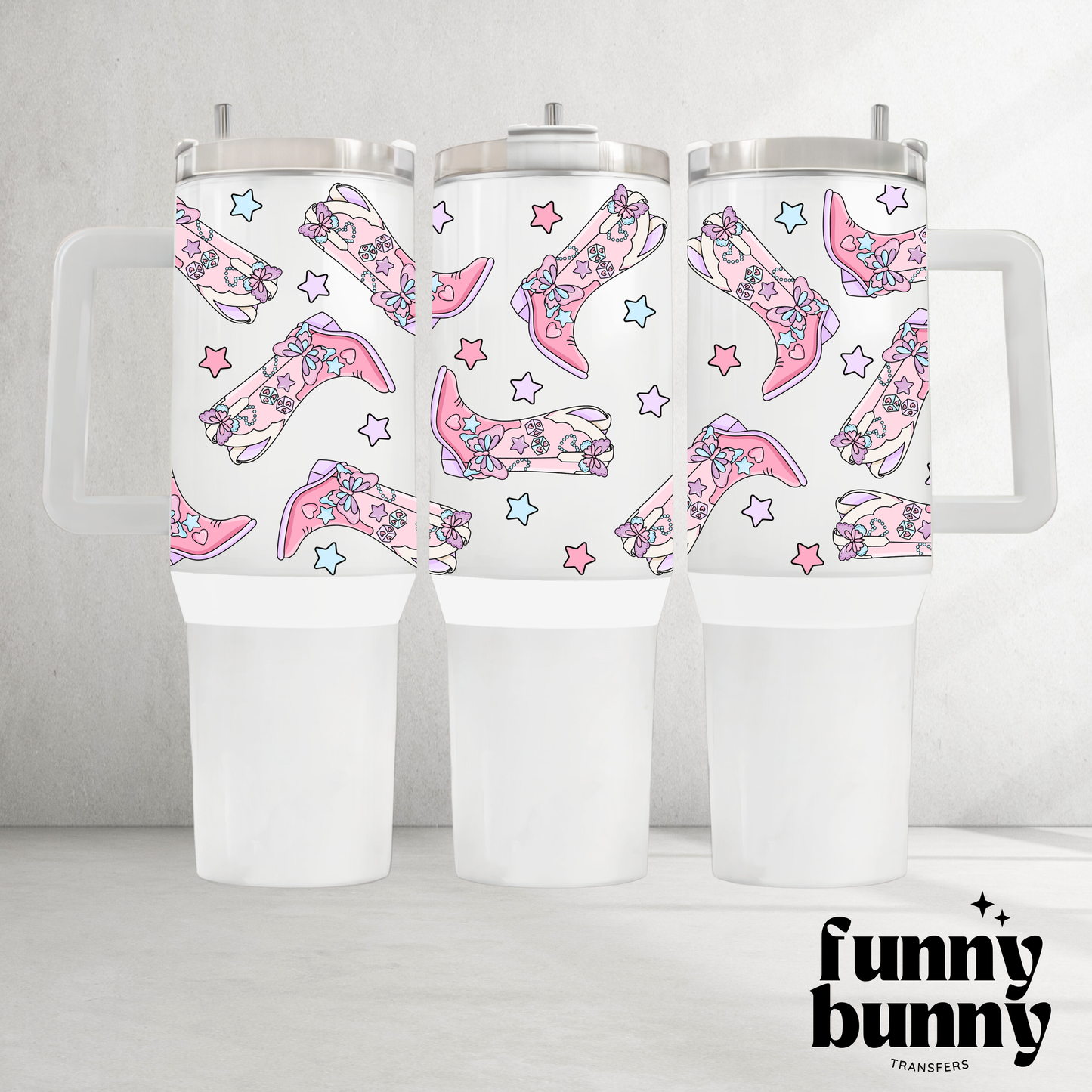 Lover Cowgirl - 40oz UVDTF Tumbler Wrap