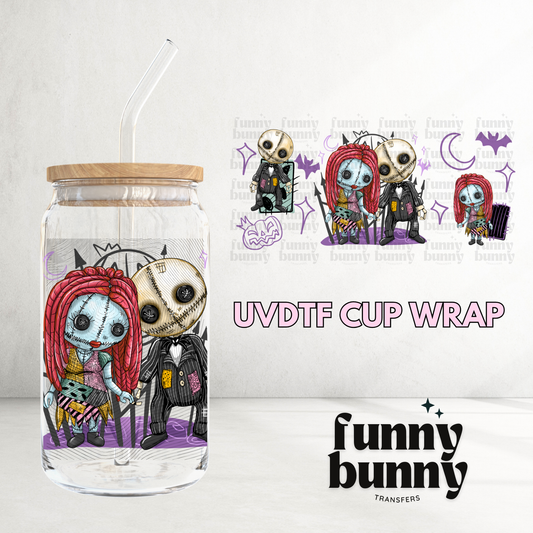 Lovers Rag Dolls - 16oz UVDTF Cup Wrap