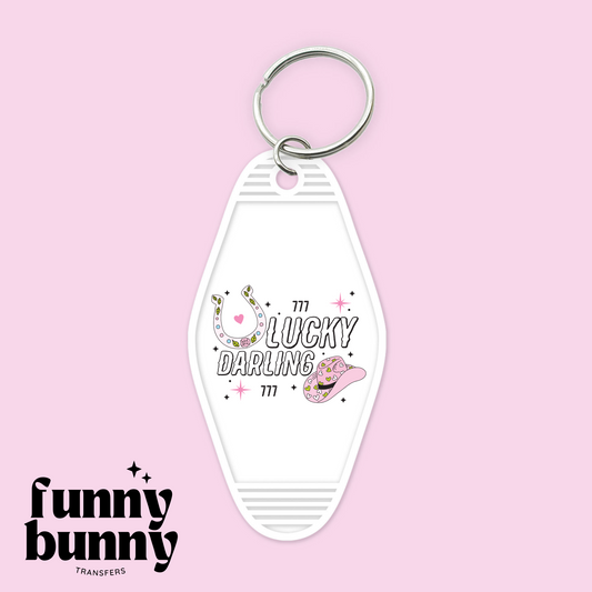 Lucky Darling - Motel Keychain