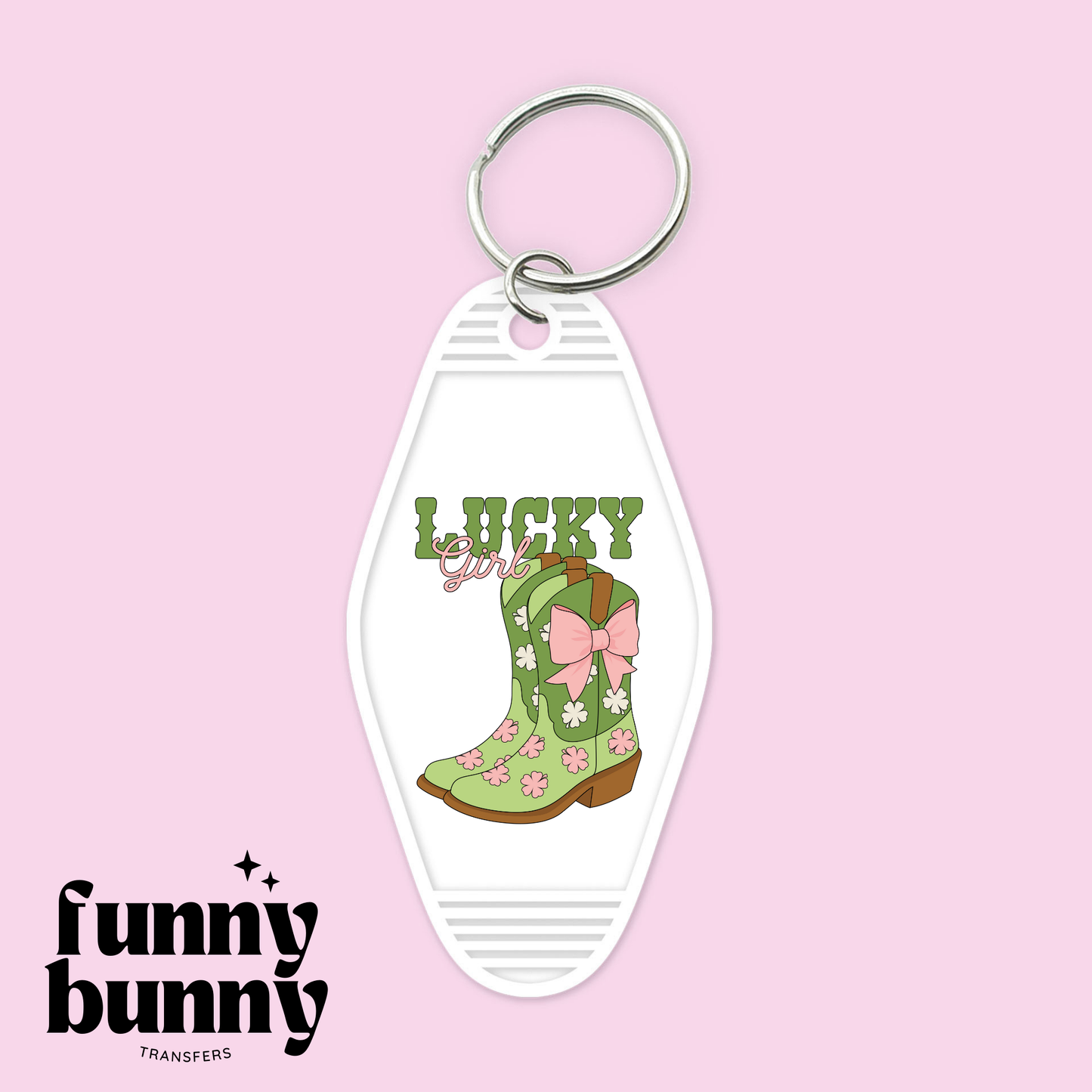 Lucky Girl Boots - Motel Keychain