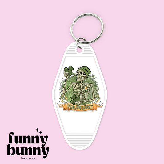 Lucky Skully - Motel Keychain