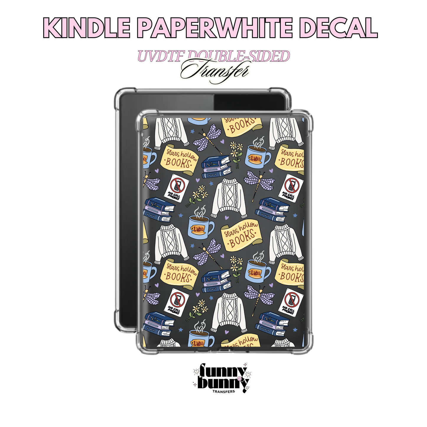 Luke's Book Club - Kindle Decal