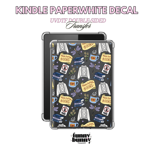 Luke's Book Club - Kindle Decal