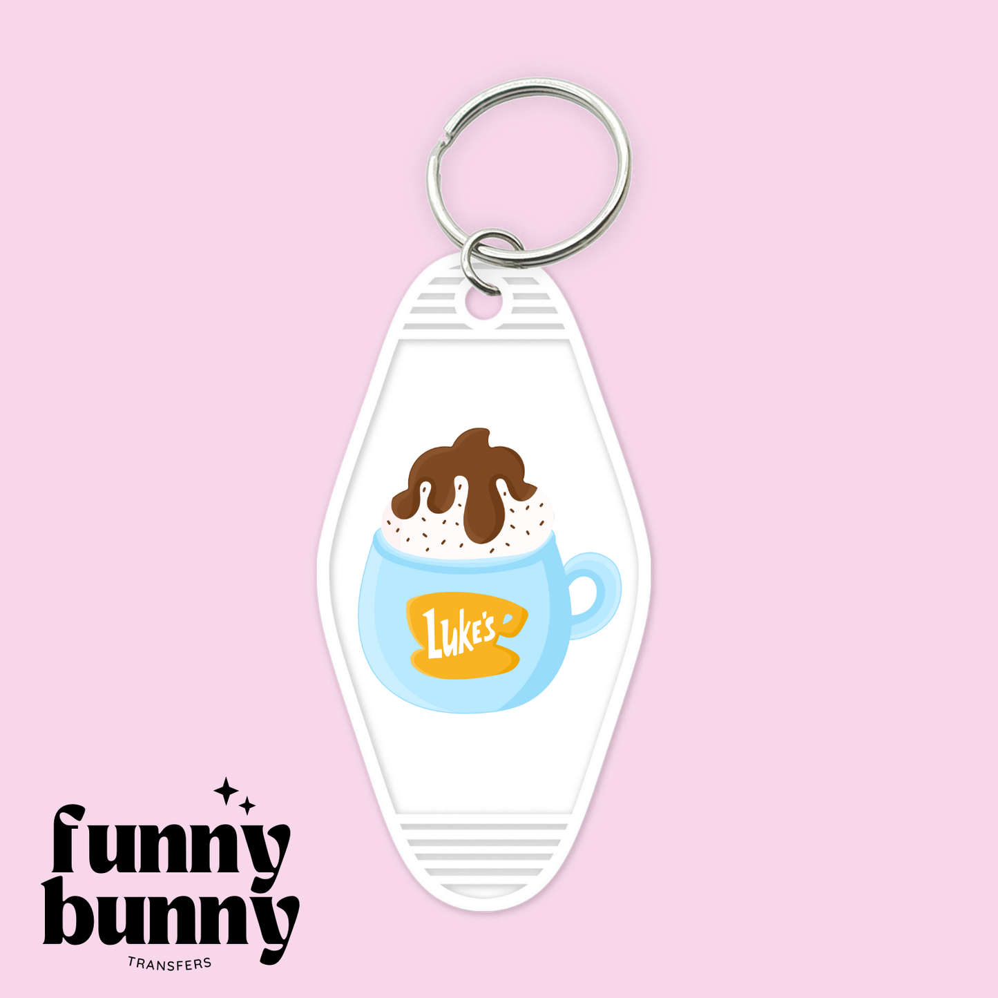 Luke's Cup - Motel Keychain