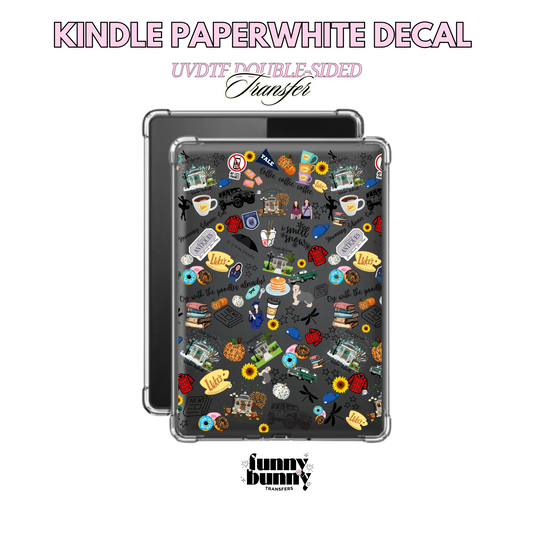 Lukes Bookclub - Kindle Decal