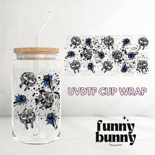 MF Doom - 16oz UVDTF Cup Wrap