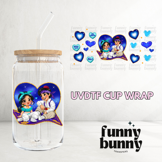 AJ Lovers - 16oz UVDTF Cup Wrap