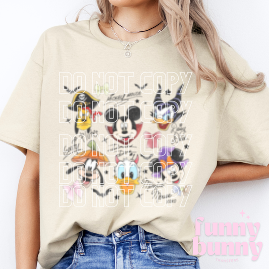 Magic Castle Spooky Friends - DTF Transfer