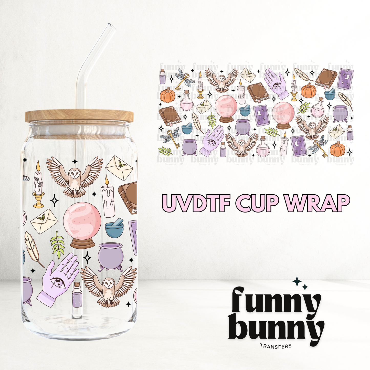 Magic Essential - 16oz UVDTF Cup Wrap