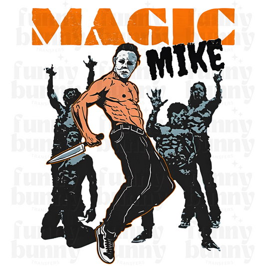 Magic Spooky Mike - Sublimation Transfer